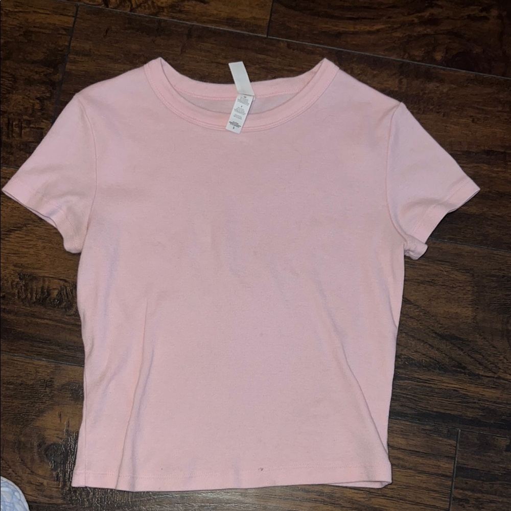 Soft Pink Short Sleeve Tee